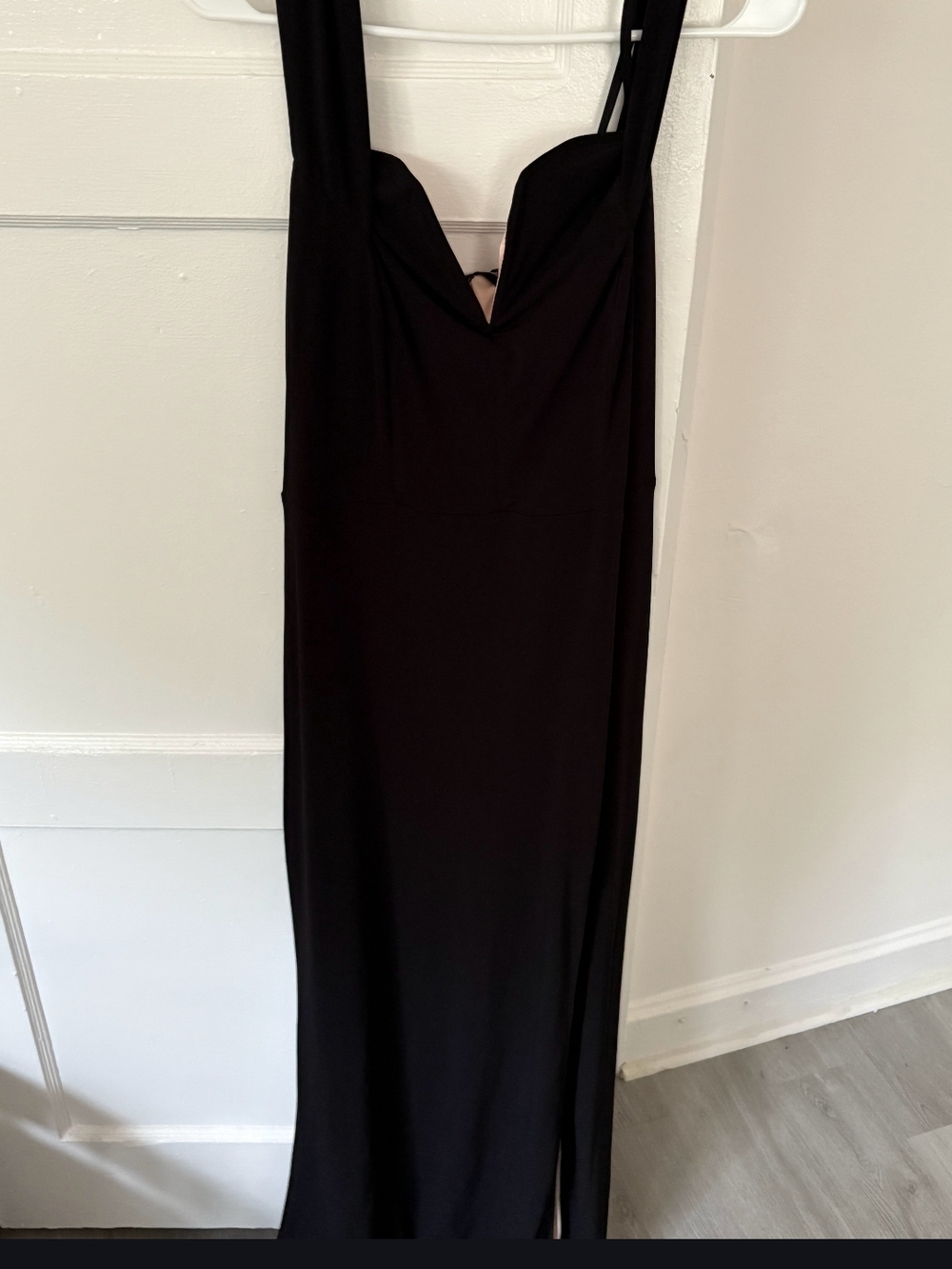 City Studio Black Prom Dress - Sleek Long Gown